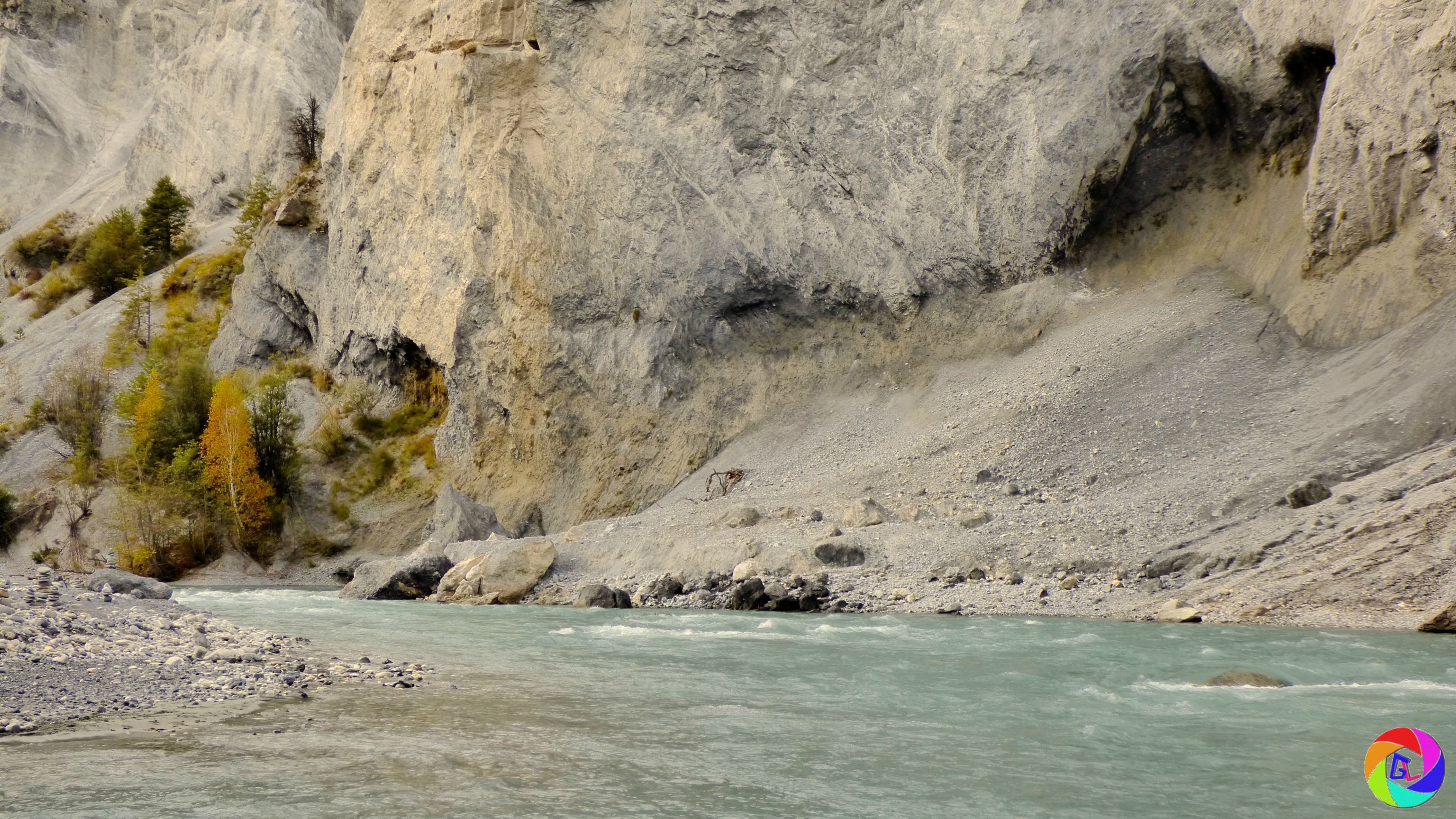 Rhine Gorge in Switzerland